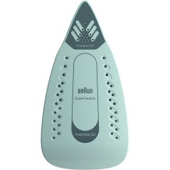 Braun TexStyle 3 SI 3030 PU Steam Iron 2300W - Stylish Pink & White for Effortless Wrinkle Removal!